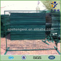 wire mesh and square tube temporary fence(factory)